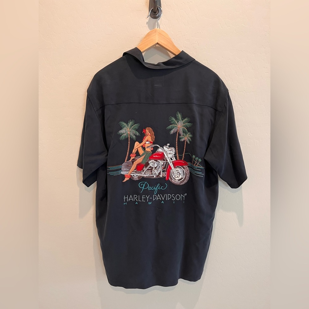 Harley Davidson Button Up
